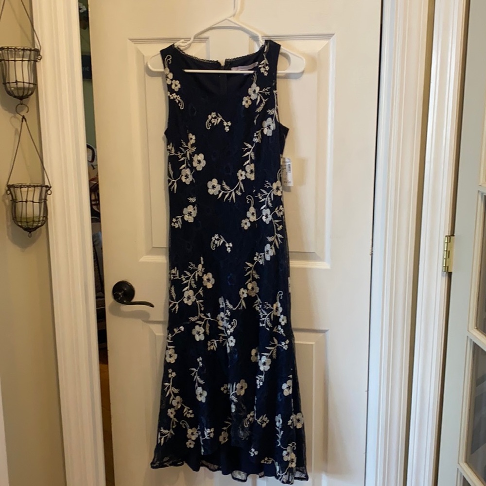 Dress Barn Navy Ue dressy dress